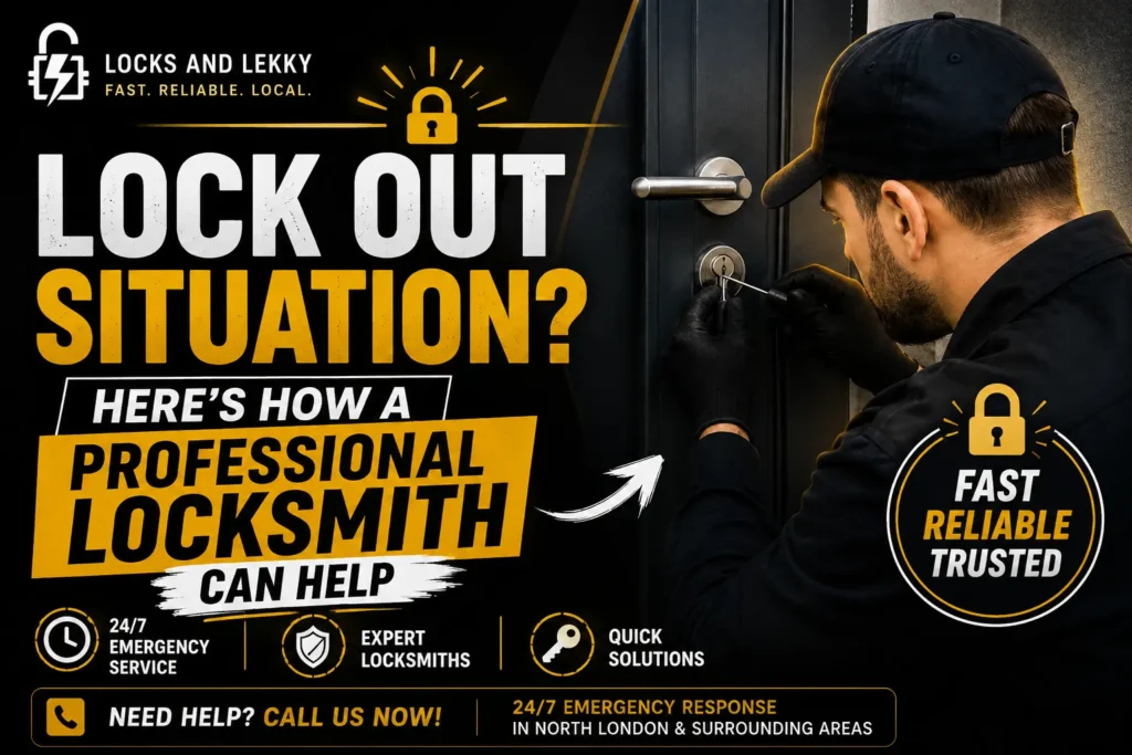Lock Out Situation Here's How a Professional Locksmith Can Help